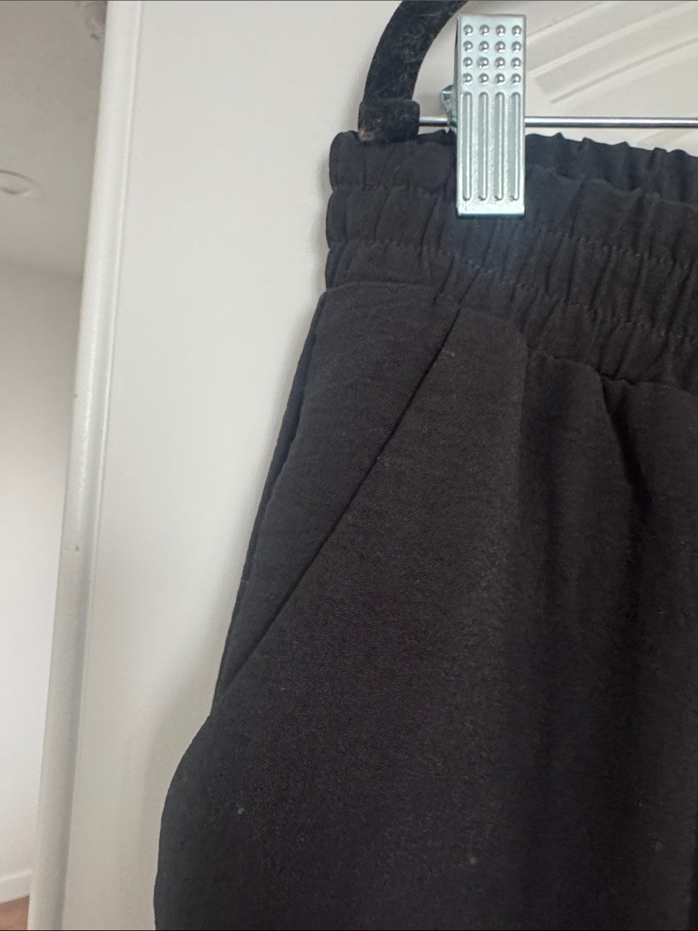 Primark Black Wide-Leg Pull-On Trousers - Picture 3 of 4